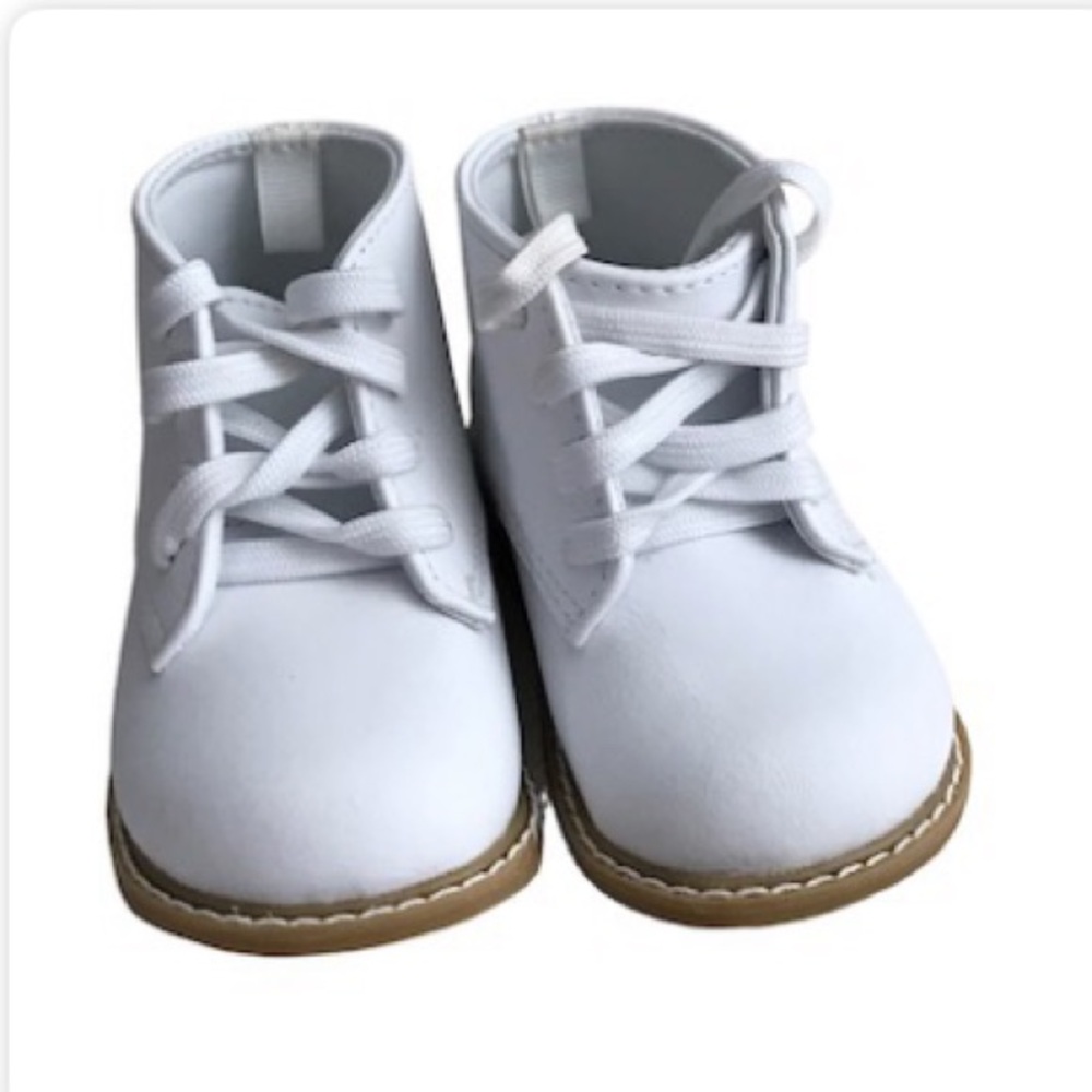 Baby Unisex Trimfoot Walking ALL WHITE shoes